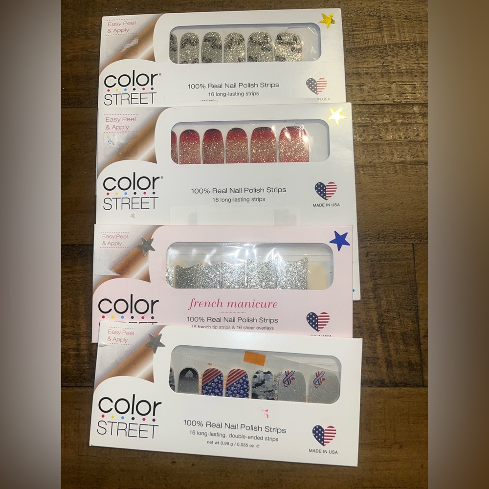 Color Street Nail Polish Strips - Vibrant Collection